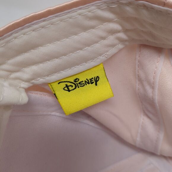 Minnie Mouse Ears Snapback Hat Pink OS Adjustable Embroidered W/Tags Disney - Picture 8 of 9